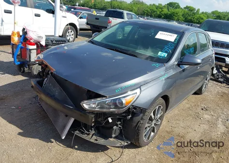 2018 Hyundai Elantra Gt from USA, damaged, VIN KMHH35LE8JU074206